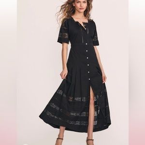 LoveShackFancy Edie Midi Dress Size L